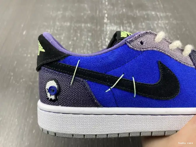 Rep Husky DZ7292-420 Retro Jordan Williamson 1 Low Zion Voodoo OG 0613